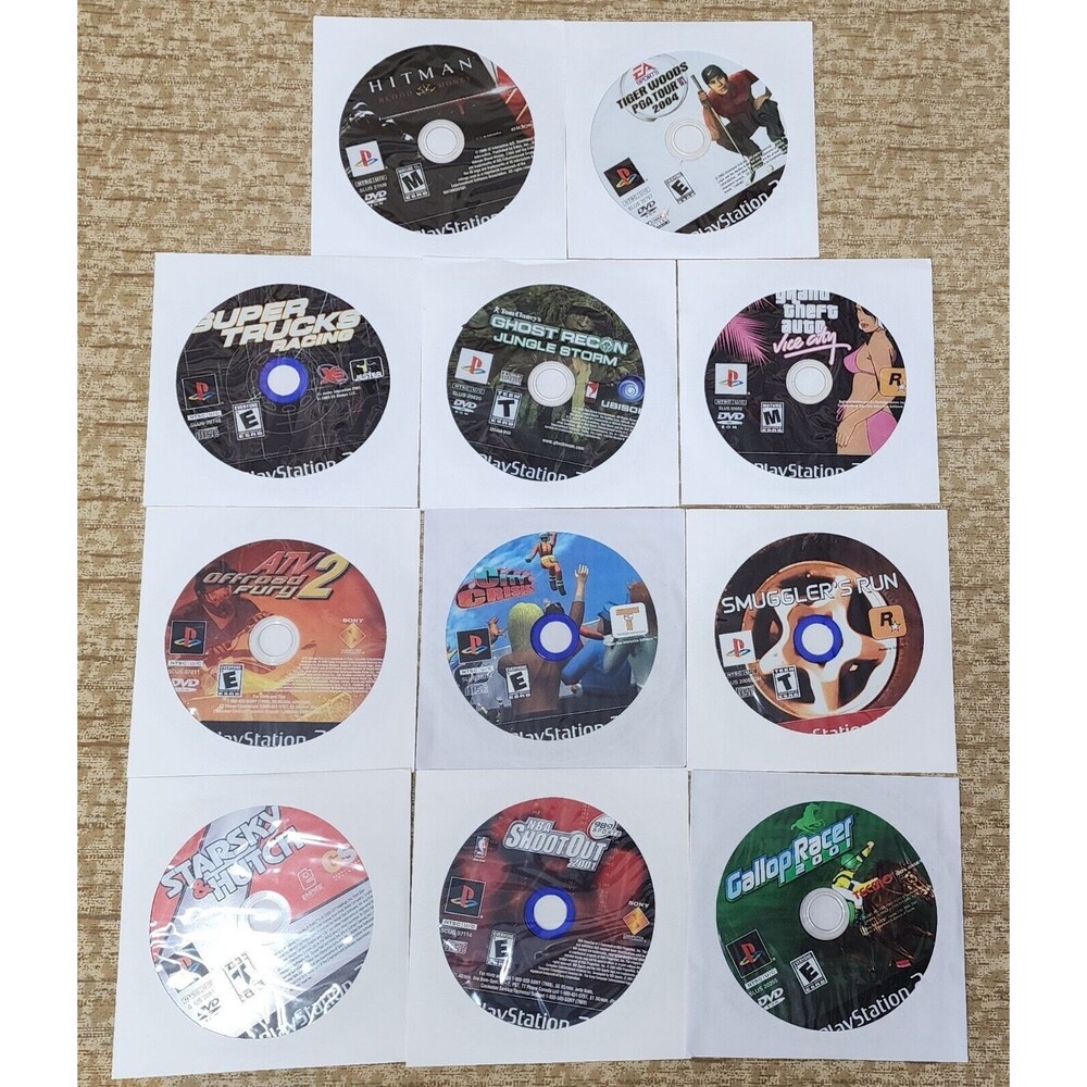 Ps2 Game Lots Of 11